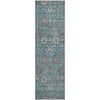 Piper Looms Mayfield Floral AMF1155 Teal Machine Washable Area Rug Runner Main Image