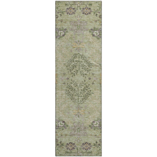 Piper Looms Mayfield Floral AMF1156 Aloe Machine Washable Area Rug Runner Main Image