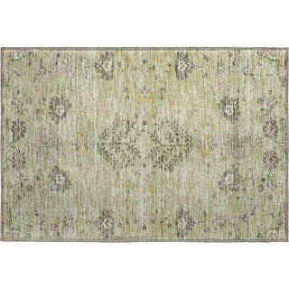 Piper Looms Mayfield Floral AMF1156 Aloe Machine Washable Area Rug Scatter Main Image