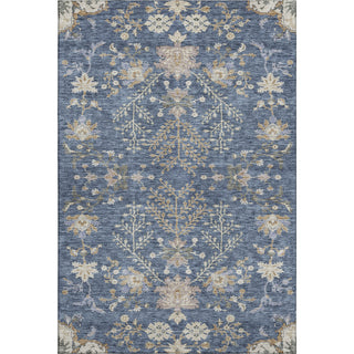 Piper Looms Mayfield Floral AMF1156 Blue Machine Washable Area Rug main image