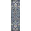 Piper Looms Mayfield Floral AMF1156 Blue Machine Washable Area Rug Runner Main Image