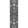 Piper Looms Mayfield Floral AMF1156 Charcoal Machine Washable Area Rug Runner Main Image