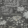 Piper Looms Mayfield Floral AMF1156 Charcoal Machine Washable Area Rug Swatch Image