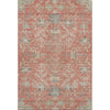 Piper Looms Mayfield Floral AMF1156 Coral Machine Washable Area Rug main image