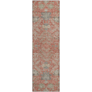 Piper Looms Mayfield Floral AMF1156 Coral Machine Washable Area Rug Runner Main Image