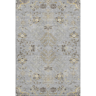 Piper Looms Mayfield Floral AMF1156 Gray Machine Washable Area Rug main image