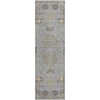 Piper Looms Mayfield Floral AMF1156 Gray Machine Washable Area Rug Runner Main Image