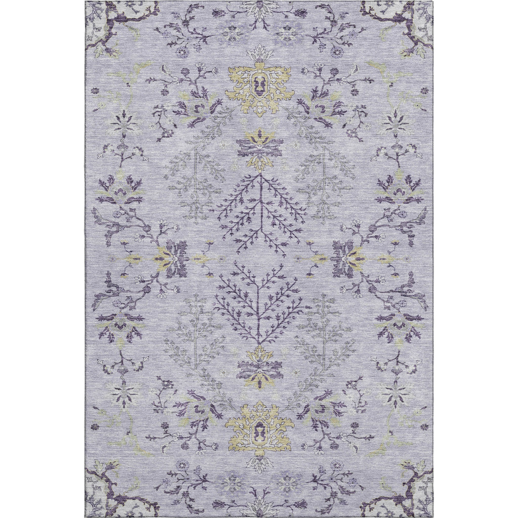 Piper Looms Mayfield Floral AMF1156 Lavender Machine Washable Area Rug main image