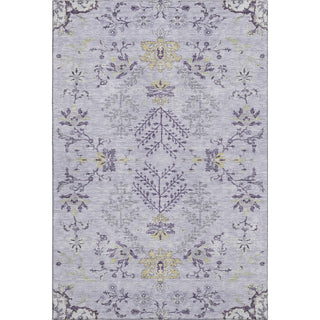 Piper Looms Mayfield Floral AMF1156 Lavender Machine Washable Area Rug main image