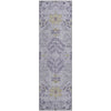 Piper Looms Mayfield Floral AMF1156 Lavender Machine Washable Area Rug Runner Main Image