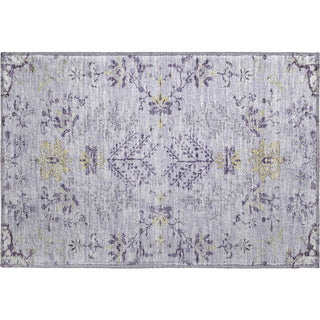 Piper Looms Mayfield Floral AMF1156 Lavender Machine Washable Area Rug Scatter Main Image