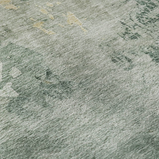Piper Looms Mayfield Abstract AMF1157 Seafoam Machine Washable Area Rug Swatch Image