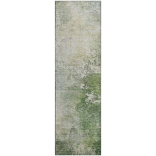 Piper Looms Mayfield Abstract AMF1158 Aloe Machine Washable Area Rug Runner Main Image