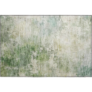 Piper Looms Mayfield Abstract AMF1158 Aloe Machine Washable Area Rug Scatter Main Image