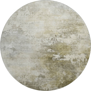 Piper Looms Mayfield Abstract AMF1158 Wheat Machine Washable Area Rug Round Main Image
