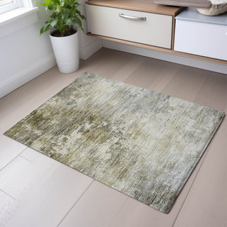 Piper Looms Mayfield Abstract AMF1158 Wheat Machine Washable Area Rug Scatter Lifestyle Image Feature