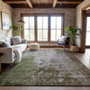 Piper Looms Mayfield Abstract AMF1159 Brown Machine Washable Area Rug Lifestyle Image Feature