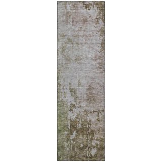 Piper Looms Mayfield Abstract AMF1159 Brown Machine Washable Area Rug Runner Main Image