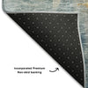 Piper Looms Mayfield Abstract AMF1160 Linen Machine Washable Area Rug Backing Image