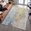Piper Looms Mayfield Abstract AMF1160 Linen Machine Washable Area Rug Lifestyle Image Feature