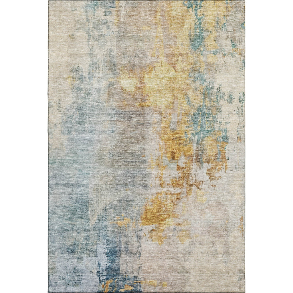 Piper Looms Mayfield Abstract AMF1160 Linen Machine Washable Area Rug main image