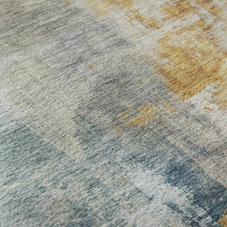 Piper Looms Mayfield Abstract AMF1160 Linen Machine Washable Area Rug Swatch Image