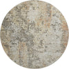 Piper Looms Mayfield Modern AMF1161 Terracotta Machine Washable Area Rug Round Main Image