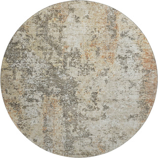 Piper Looms Mayfield Modern AMF1161 Terracotta Machine Washable Area Rug Round Main Image