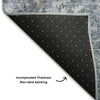 Piper Looms Mayfield Modern AMF1162 Blue Machine Washable Area Rug Backing Image
