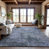 Piper Looms Mayfield Modern AMF1162 Blue Machine Washable Area Rug Lifestyle Image Feature