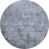 Piper Looms Mayfield Modern AMF1162 Blue Machine Washable Area Rug Round Main Image