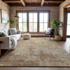 Piper Looms Mayfield Modern AMF1162 Copper Machine Washable Area Rug Lifestyle Image Feature