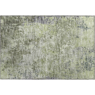Piper Looms Mayfield Modern AMF1162 Green Machine Washable Area Rug Scatter Main Image