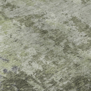 Piper Looms Mayfield Modern AMF1162 Green Machine Washable Area Rug Swatch Image