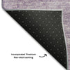 Piper Looms Mayfield Modern AMF1163 Lavender Machine Washable Area Rug Backing Image