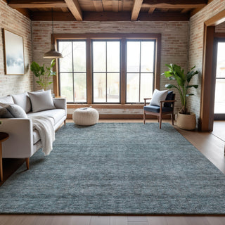 Piper Looms Mayfield Modern AMF1163 Seafoam Machine Washable Area Rug Lifestyle Image Feature