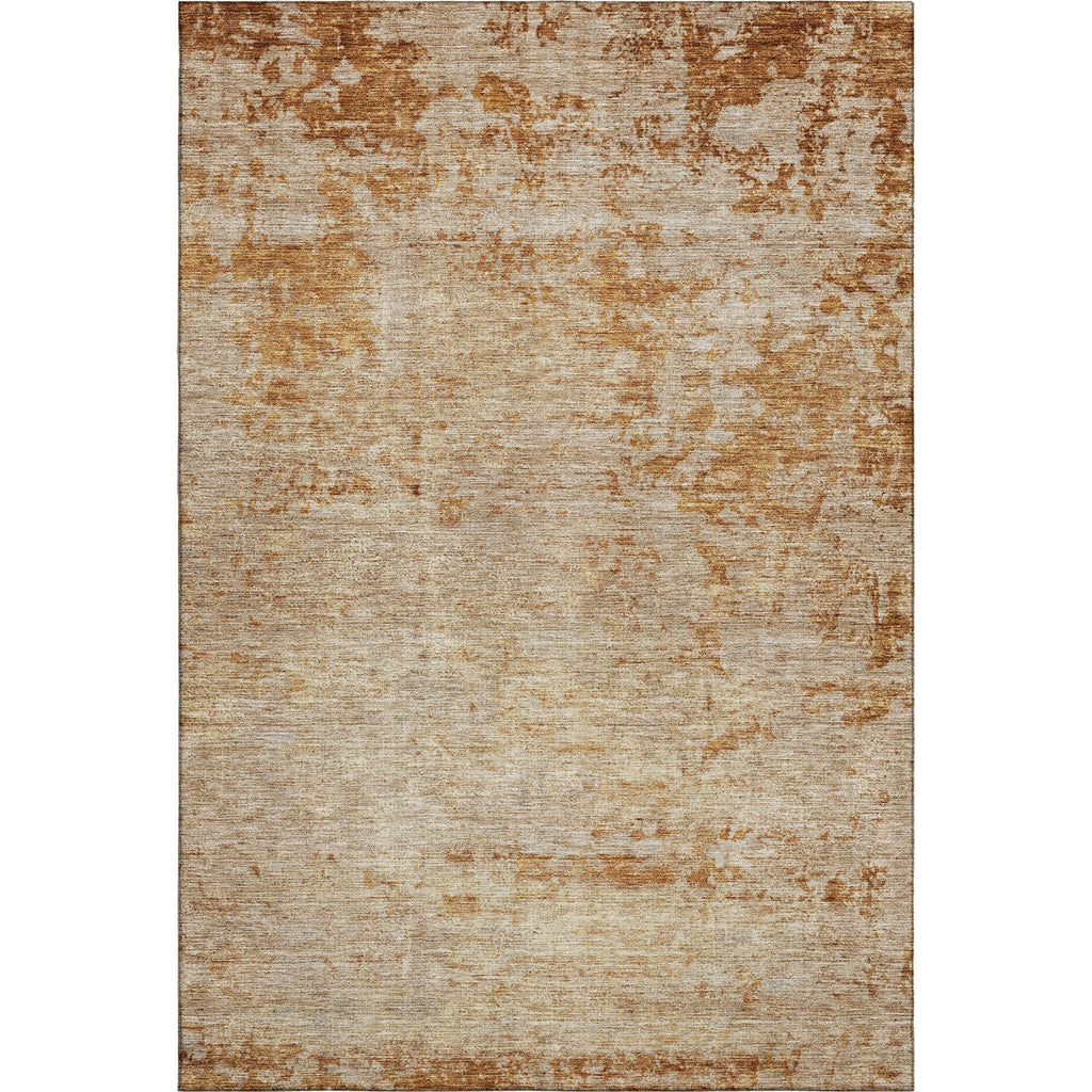 Piper Looms Mayfield Abstract AMF1164 Copper Machine Washable Area Rug main image