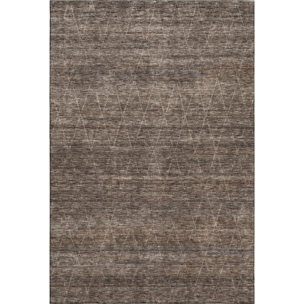 Piper Looms Mayfield Geometric AMF1165 Coffee Machine Washable Area Rug main image