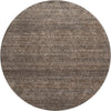 Piper Looms Mayfield Geometric AMF1165 Coffee Machine Washable Area Rug Round Main Image