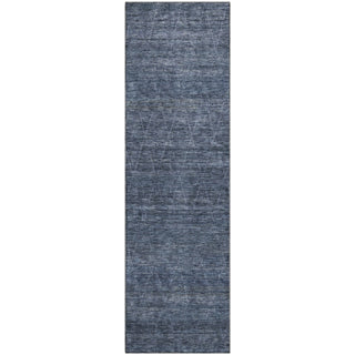 Piper Looms Mayfield Geometric AMF1165 Navy Machine Washable Area Rug Runner Main Image