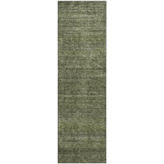 Piper Looms Mayfield Geometric AMF1165 Olive Machine Washable Area Rug Runner Main Image