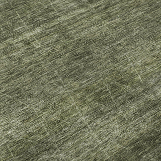 Piper Looms Mayfield Geometric AMF1165 Olive Machine Washable Area Rug Swatch Image