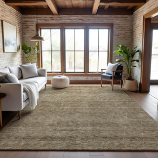 Piper Looms Mayfield Geometric AMF1165 Wheat Machine Washable Area Rug Lifestyle Image Feature