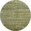 Piper Looms Mayfield Stripes AMF1166 Olive Machine Washable Area Rug Round Main Image