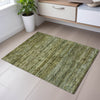 Piper Looms Mayfield Stripes AMF1166 Olive Machine Washable Area Rug Scatter Lifestyle Image Feature