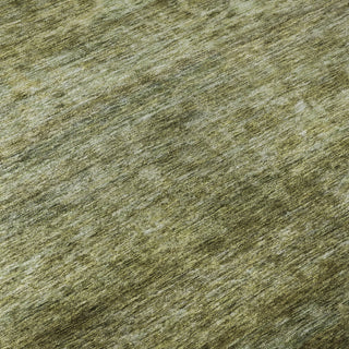 Piper Looms Mayfield Stripes AMF1166 Olive Machine Washable Area Rug Swatch Image