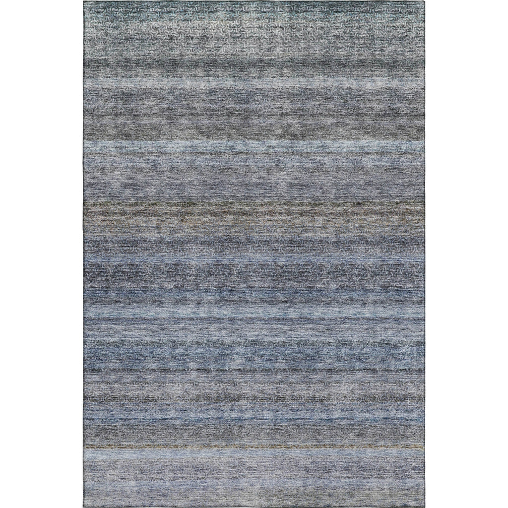Piper Looms Mayfield Stripes AMF1167 Blue Machine Washable Area Rug main image