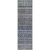 Piper Looms Mayfield Stripes AMF1167 Blue Machine Washable Area Rug Runner Main Image
