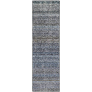Piper Looms Mayfield Stripes AMF1167 Blue Machine Washable Area Rug Runner Main Image