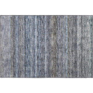 Piper Looms Mayfield Stripes AMF1167 Blue Machine Washable Area Rug Scatter Main Image